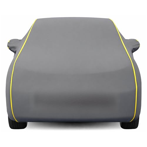 Image of Kayme Premium Grey Fronx Car Cover Waterproof for (All Models & Variants - Petrol, Diesel, CNG & EV) |Speacially Custom Fit with Mirror Pockets |All-Weather Protection - Outdoor Car Body Cover