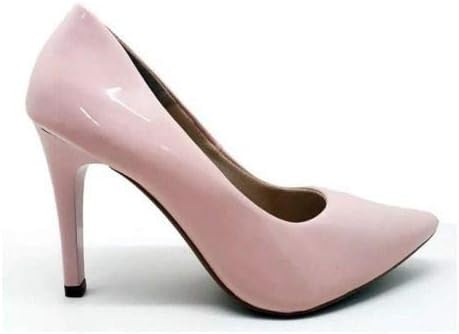 scarpin rosa claro