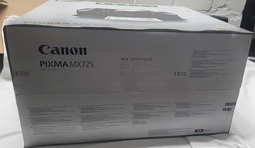Canon Pixma MX725 All-in-One Multifunktionsgerät (Drucker, Scanner, Kopierer und Fax, USB, WLAN, LAN, Apple AirPrint) schwarz – Bild 5