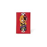 Harry Potter Hogwarts House Gryffindor Magnet - 3-Inch PVC Crest with Banner, Griffin & Motto - Novelty Kitchen Refrigerator, School Locker, Car Magnets - Magnetic Decorations - Kids & Muggles Gifts