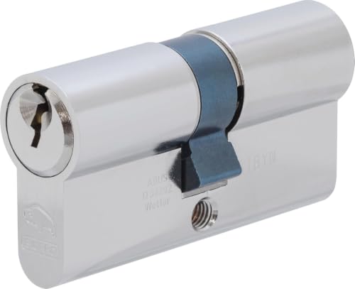 ABUS Profilzylinder Buffo 30/30 - Stiftzylinder, mattvernickelt