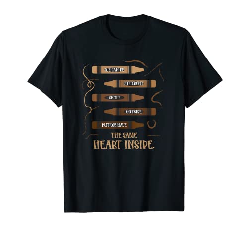 The Same Heart Inside Black History Month Lives Matter Camiseta