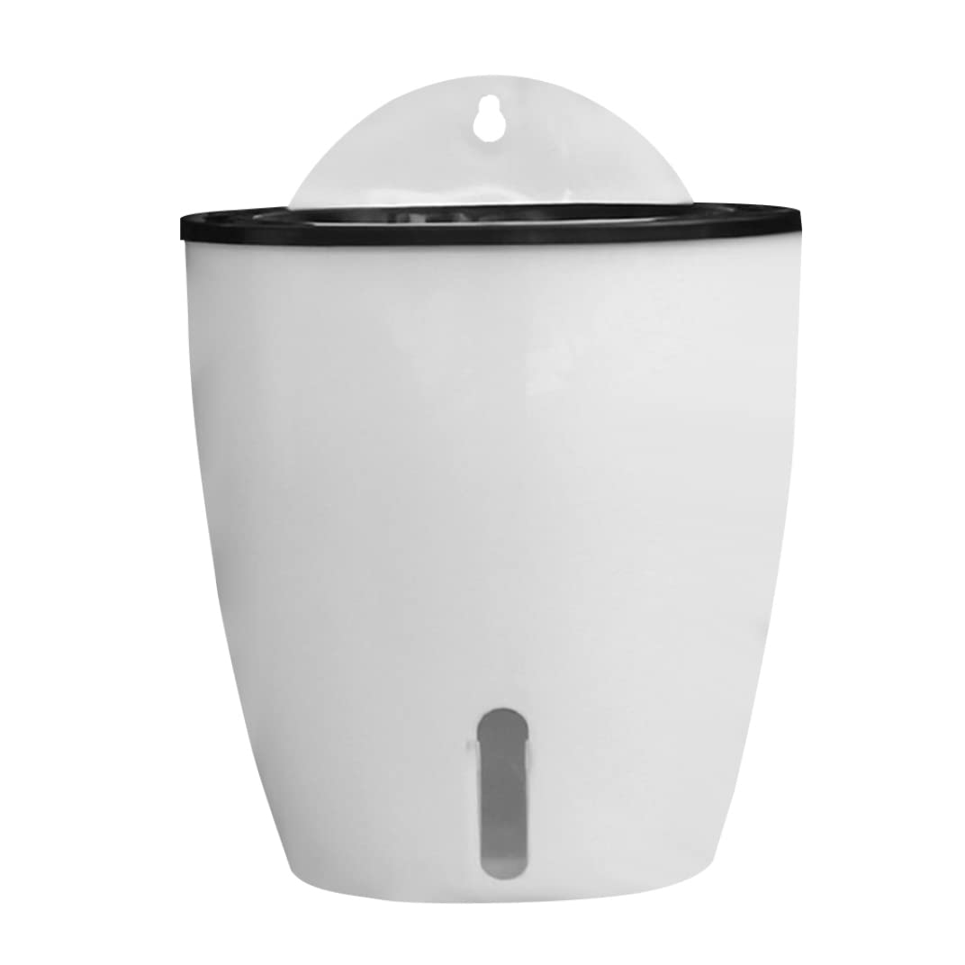 Pot de fleur mural anti-oubli d'arrosage suspendu vertical lot de 2