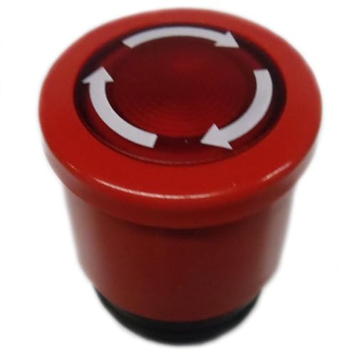 Arrêt d'urgence 40 mm ABB MPMT3-11R bouton poussoir maintenu