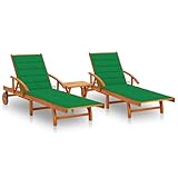 【Set Complet Pratique】L'ensemble comprend 2 transats, 1 table d'appoint et 2 coussins en polyester résistant. La table centrale offre un espace pratique pour boissons et objets personnels, créant un espace chaise camping confortable pour vos moments de détente.