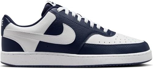 Nike Tênis masculino Court Vision Low, Azul-marinho/branco, 42