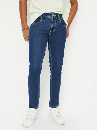Image of Max Men's Mid Rise Regular Jeans