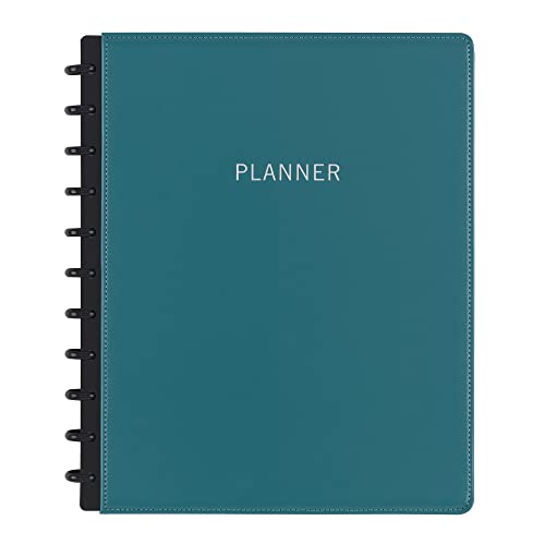 Planning mensuel à disque TUL grand format bleu sarcelle modulable et robuste