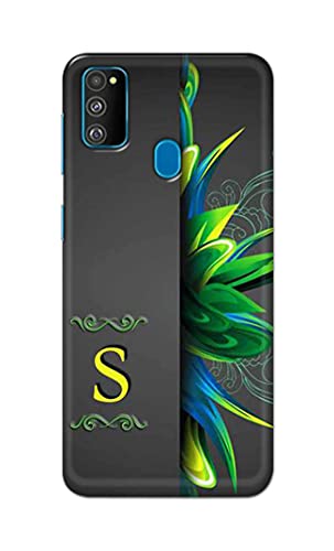 Image of Name II Initial II Letter Alphabet S Hard Back Case Cover for Samsung Galaxy M30s / Samsung M21, SM-M307FN / DS, SM-M307F / DS Back Cover -(J5) VNS2222