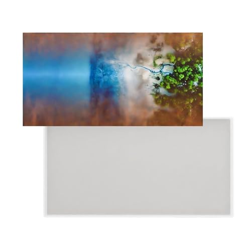 Moule rectangulaire en silicone pour table de rivière en résine époxy - 5