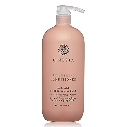 Onesta Hair Care Thickening Conditioner - Organic Conditioner for Fine or Thinning Hair - Moisturize & Repair - Plant Based Hair Conditioner - Men & Women Premium Beauty Products - 32 Fl oz