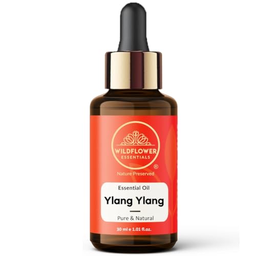 Image of Ylang Ylang Essential Oil 30ml (Cananga odorata) | 100% Pure for Aromatherapy & Diffuser | Moisturizing Body, Face & Hair Oil| Suitable for All Skin & Hair Types