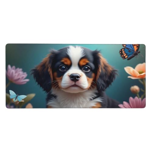 Tapis de souris grand format pour protéger le bureau et stabiliser le clavier PC
