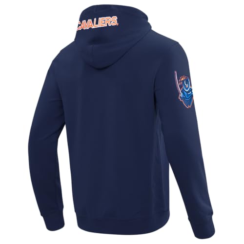 Image of Pro Standard Mens College Classic Chenille Cotton Double Knit Full Zip Hoodie