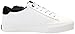 Karl Lagerfeld Paris Women's Georgia Sneaker with Flower Embellishments, Bright White/Black, 9