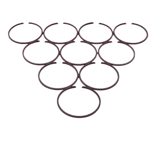 10個/ロット 40mm x 1.5mm ピストンリングセット FS250 FS280 FS290 草刈り機エンジンモータースペアパーツ用