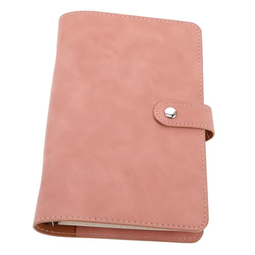 KALLORY プランナーノートブック 女性のためのジャーナル日記 システム手帳 a6サイズのバインダー a6リフィル式手帳 レザープランナー ポー