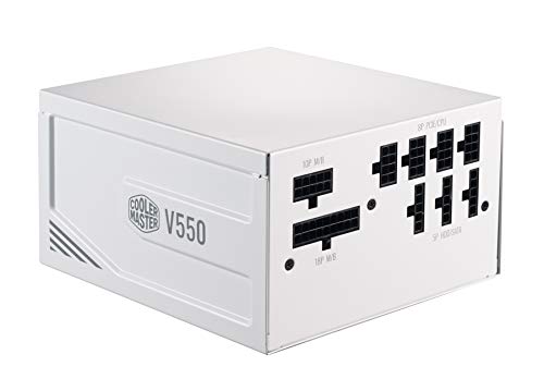 Alimentatore V550 Gold V2, Presa EU, 550 W, 80 PLUS Gold, Modulare, PSU ATX, Ventola FDB Silenziosa 135mm, Modalità Semi-Fanless, Garanzia 10 Anni, cavi PCI-e 16 AWG, White Edition - Alimentatore - Immagine 6