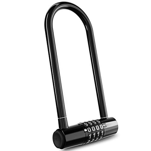 KeeKit 4-Digit Combination U-Padlock