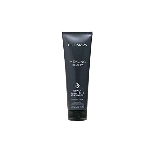 L ANZA Healing Remedy Scalp Balancing Cleanser, Restores Wellness to Hair and Scalp while Reducing Oiliness and Excessive Sebum, with Papaya Extract, Paraben-free, Gluten-free (9 Fl Oz)