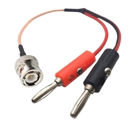QYZLVCES(���X) RG316�P�[�u�� SMB BNC N�I�X���X - �o�i�i�w�b�h�R�l�N�^ �A���e�i�����P�[�u��(30cm,BNCM-RG316)