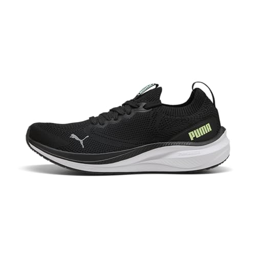 Puma Skyrocket Lite Adult Unisex Straßen-Laufschuh, 2 Engineered Black-Fizzy...