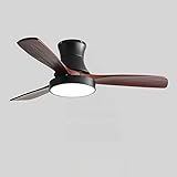 IBalody Nordic Indoor Ceiling Fan Light 42in/52in Mute Fan Light 6 Gear Wind Speed Ceiling Fan with