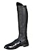euro fizz Half Chap Gaiter Extra Grip Non Slip Full Grain Cow Takey Leather.Accurate Size Chart in Images.Accurate Size Chart in Images. (Black, Large)