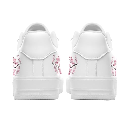 Custom Name Fashion Sneakers, Personalized Cute Butterfly Womens Sneakers Casual Walking Everyday Shoes, White Dress Sneakers for Women Adult Unisex4