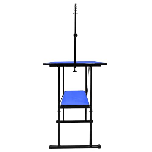 Mesa De Tosa Com Prateleira com Girafa Pet Shop Azul