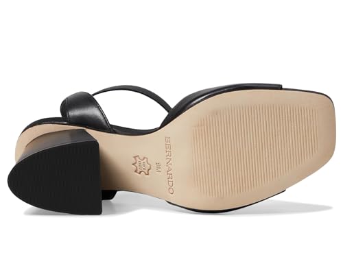 Bernardo Nyack - Heels for Women - Solid Block Heel - Leather Outsole - Ankle Strap - Buckle Closure3