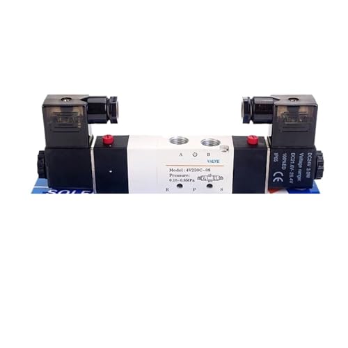 Vanne pneumatique 5/3 voies 4V130E-06 pour éviter les chutes - 8