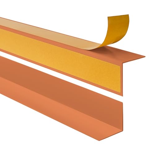 Quest 734-KTZ Selbstklebend Kantenschutzwinkel Ziegelfarbe