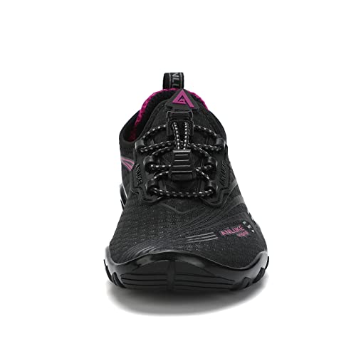 ANLUKE Mens Womens Water Shoes Swim Shoes Aqua Shoes Barefoot Quick-Dry Beach Surf Water Sports Shoes4