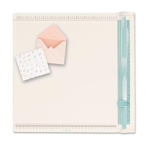 Craftelier   Guillotina y Tabla para Marcar Minty Trim and Score Board, Tabla 30,5 x 30,5 cm (12