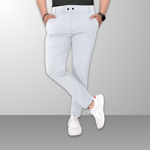 Image of Men's Stylish Slim Fit Trousers for Office and Casual Wear | Versatile Men's Trousers | Ideal for Formal Events and Everyday Casual Wear
