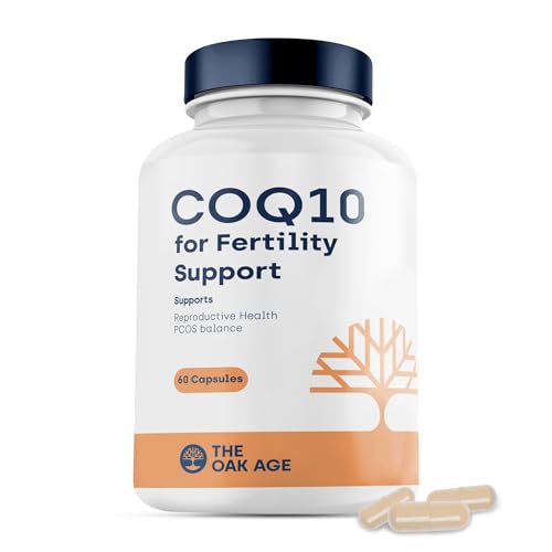 Image of Premium CoQ10 Supplement for Fertility Support- 18x Better Absorption - Supports Egg Quality, Sperm Health & Mitochondrial Function - 60 Capsules