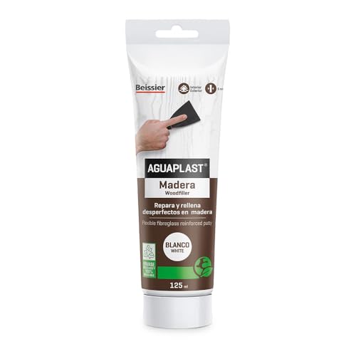 AGUAPLAST - Masilla Reparar Madera Incolor Aguaplast 125Ml