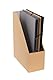 Exacompta - Ref. 90602E – Karton mit 2 Zeitschriftensammlern Office By Me, für Kataloge, Zeitschriften, Aufbewahrung für Dokumente im Format A4 und A4+, Maße: 31 x 25 x 10 cm, Beige