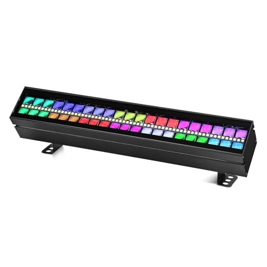 BETOPPER Foco Par LED RGBW 105W, Barra Luces Escenario con Efectos Haz Lavado Estroboscópico, Mapeo Píxeles, Control DMX512 y Sonido, Profesional para Discotecas Conciertos Eventos