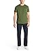 Nautica mens Solid Crew Neck Short-sleeve Pocket T-shirt T Shirt, Pine Forest Green, Large US