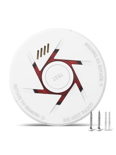 Photoelectric Smoke Alarm, 9V Battery, 10-Year Life
