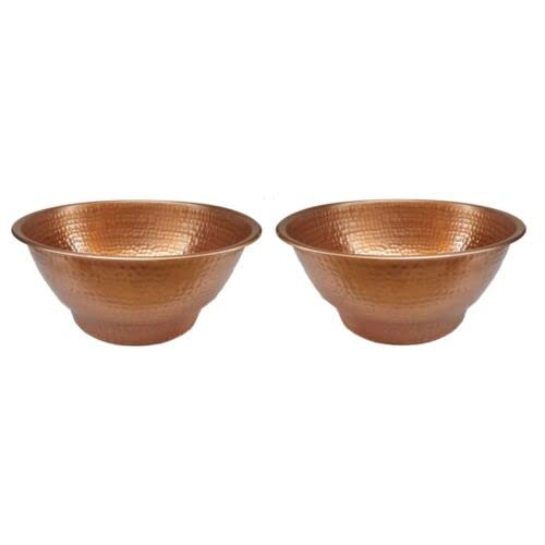 See full amazon price history chart for Amna Gardens 8" DEEP Pair Bowls Pots Polished Copper Foot Bath Wash Massage Spa Pedicure Amna Gardens 8" DEEP Pair Bowls Pots Polished Copper Foot Bath Wash Massage Spa Pedicure (B0BVR8QPW1) Amazon Price History, Amazon Price Tracker