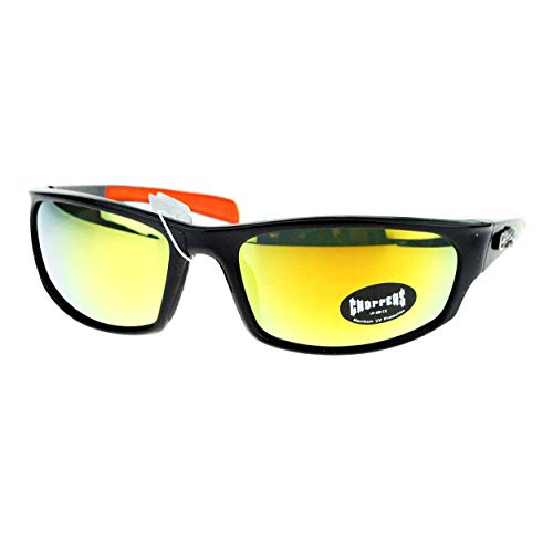 JuicyOrange Choppers Mens Sunglasses Sports Biker Fashion Oval Wrap Around Frame