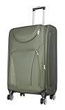 Warenhandel König Weichgepäck-Trolley »Maribor«, 4 Rollen, aufrecht rollbar Farbe Grün Gr. XL