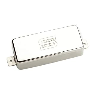 Seymour Duncan SM-2N Humbucker format simple Custom Mini-HB Micro pour Guitare Electrique Argenté - Les Beatles, Paul McCartney, John Lennon, RIngo Starr, George Harrison