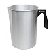 EricX Light Candle Making Pouring Pot, 4 pounds, Dripless Pouring Spout & Heat-resisting Handle Designed Wax Melting Pot, Aluminum Construction Candle Making Pitcher