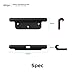 elago Home Hub Mount [Black] - [iPad Wall Mount][Homekit Mount][Easy Installation][Scratch-Free][Cable Management Included] - for Mini, Air, Pro