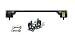 Roadmaster 91002100 Quick Disconnect Crossbar Assembly