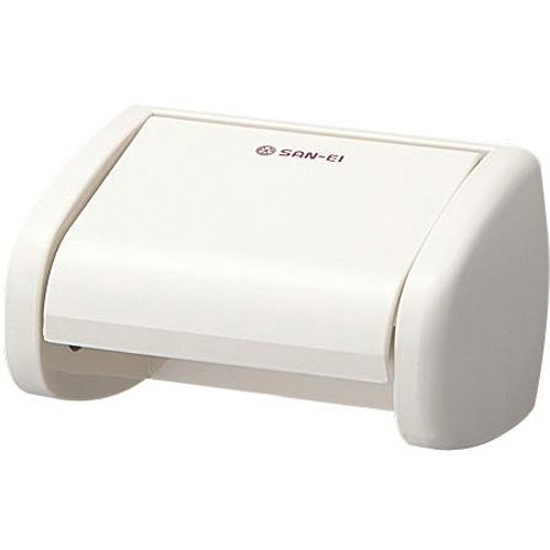SANEI ペーパーホルダー ワンタッチ着脱 ビス付き アイボリー W372-I